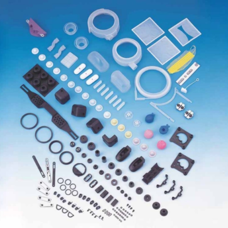 Matière première composée résistante à hautes températures de l'élastomère de silicone MVQ pour le moulage et l'extrusion