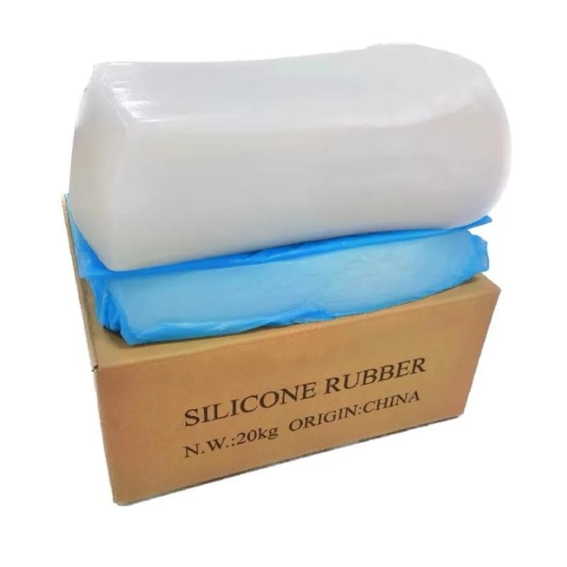 Élastomère en caoutchouc de matière première du silicone MVQ de résistance à la traction de la catégorie comestible 7.5Mpa pour le moulage