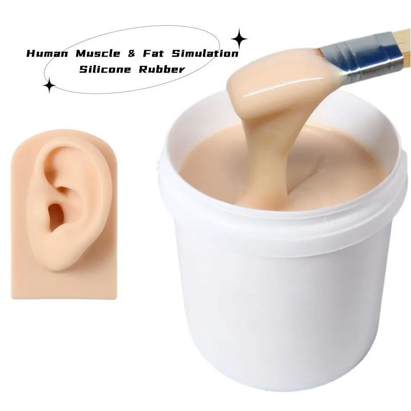 muscle 4.0Mpa humain et gros caoutchouc de silicone d'élastomère de simulation pour la fabrication artificielle de membres