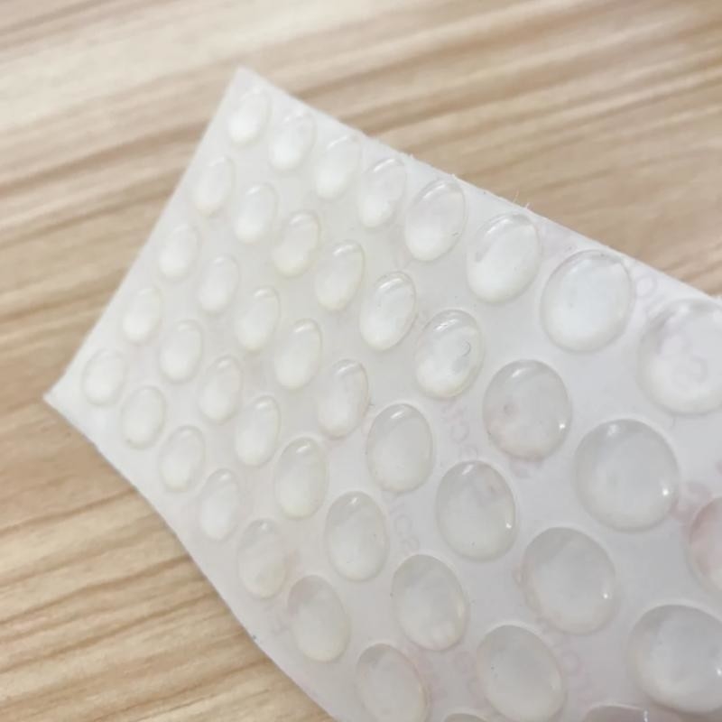 Catégorie émise de la vapeur sans couleur translucide de matière première en caoutchouc de silicone pour médical