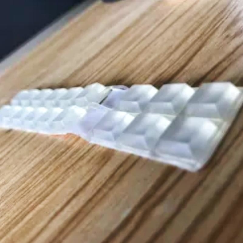 Catégorie émise de la vapeur sans couleur translucide de matière première en caoutchouc de silicone pour médical