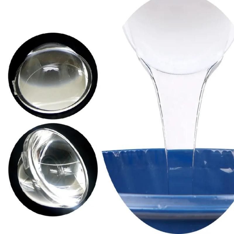 Ruban de silicone transparent FDA 500% élancement incolore