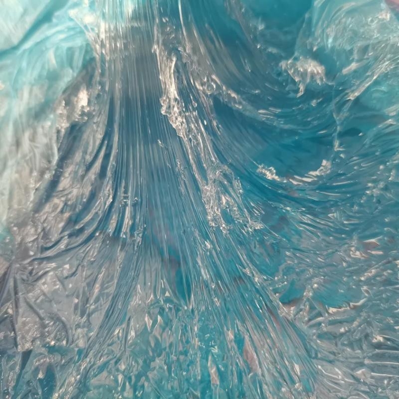 Le silicone méthylique sans couleur de vinyle collent 110 45 - 70 matériel du poids moléculaire VMQ