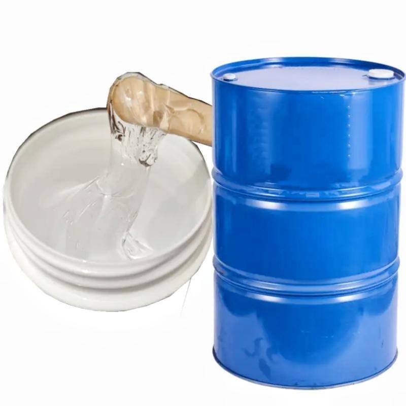 Composé sans couleur méthylique de la résine de gomme de silicone de vinyle d'OIN MVQ Polysiloxane