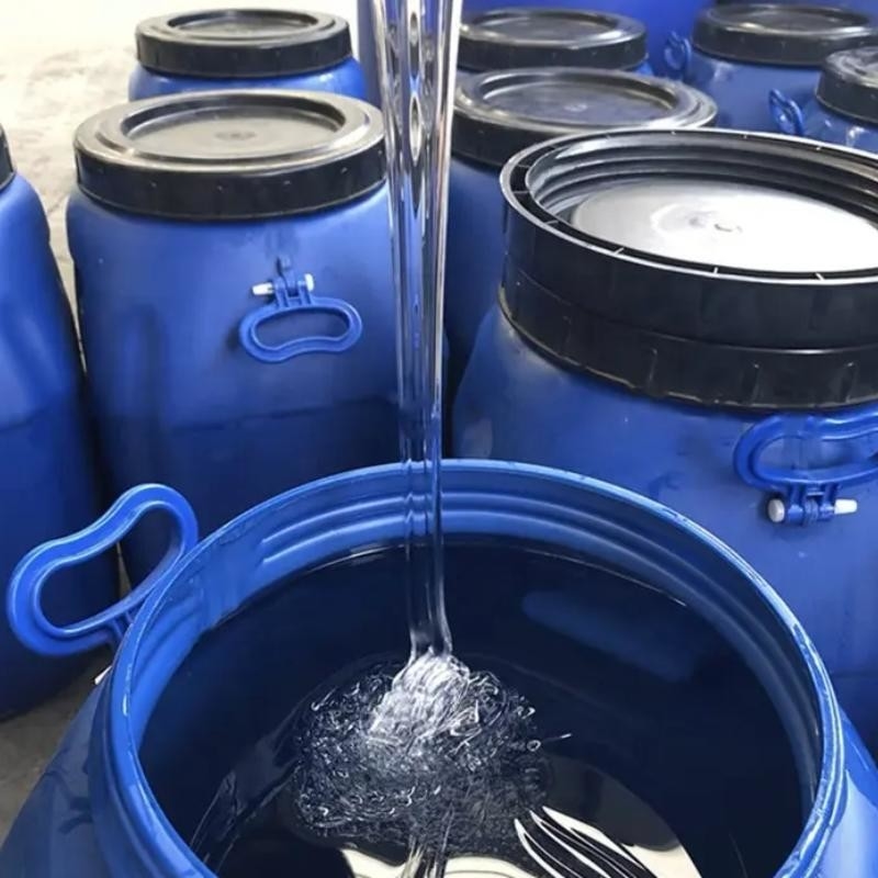 Composé sans couleur méthylique de la résine de gomme de silicone de vinyle d'OIN MVQ Polysiloxane