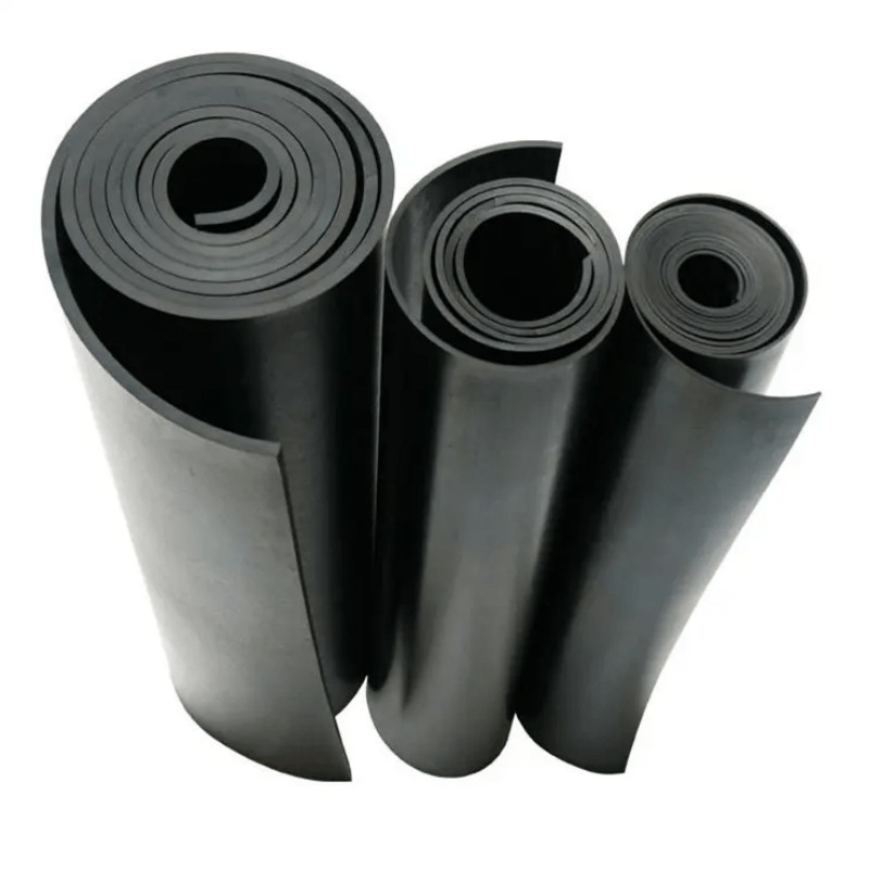 Couleur noire Matériau en caoutchouc de silicone résistant à l'électricité 1.19 Densité 350% Elongation
